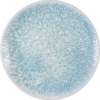 Тарілка десертна Wilmax Coral Blue Graphics кругла 17 см (WL-671601/A)