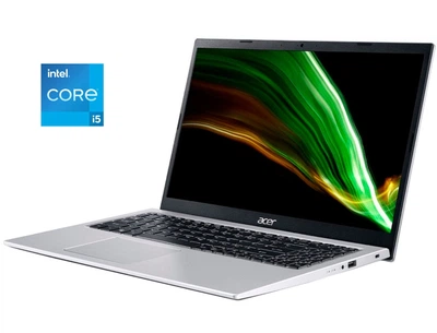 Ультрабук Acer Aspire 3 A315-58 / 15.6" (1920x1080) IPS / Intel Core i5-1135G7 (4 (8) ядра по 2.4 - 4.2 GHz) / 8 GB DDR4 / 512 GB SSD M.2 / Intel Iris Xe Graphics / WebCam / Win 11 Home б/у