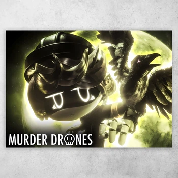 Плакат постер CupKit "Дроны убийцы / Murder Drones" №17 А3 42х29,7 см