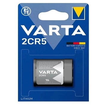 Батарейка 2CR5 Varta 6V Lithium блистер (43129)