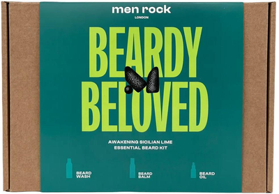 Набір для догляду за бородою Men Rock Beardy Beloved Awakening Sicilian Lime (5060796560244)