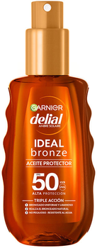 Масло-спрей для засмаги Garnier Delial Ideal Bronze Delial Protector SPF 50 150 мл (3600542572798)