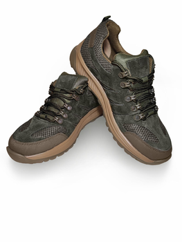 Тактические кроссовки весна - лето Military Shoes Олива 42 28 см