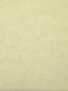 Ткань Стрейч-коттон твил молочный 200г/м2 150см 1пог.м (ADE514-481 white)