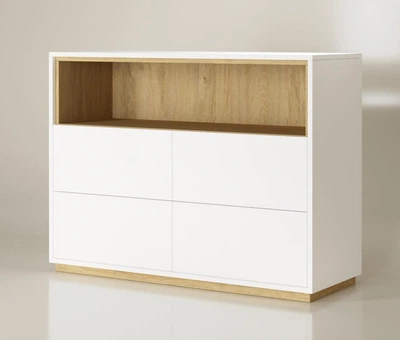 Комод ELEGANT 4 выдвижных ящика Ш1200*В900*Г420 (00100115)