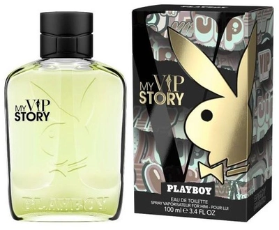 Чоловіча туалетна вода Playboy My Vip Story 100 мл (3614226490148)