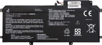 Аккумулятор 1stCharger для ноутбуков Asus C31N1610 11.55V 3000mAh Black (BN1st3032)