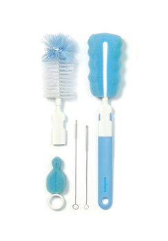 Йоршики (набір) для миття пляшок з зміною ручки (Синій) Babyono 5901435409060 735/01