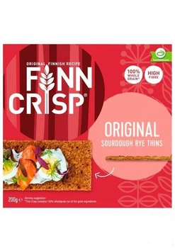 Сухарики ржаные (из цельномолотой муки) Original taste ТМ "Finn Crisp" 200г (98809)