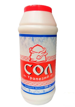 Соль кухонная каменная йодированная ТМ "СОЛ" 0,5 кг (93510)