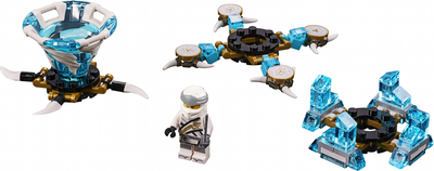 Zestaw konstrukcyjny LEGO NINJAGO Zane: Mistrz Spin Jitsu 109 elementów (70661)