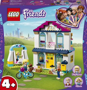 Zestaw konstrukcyjny LEGO Friends 4+ Dom Stephanie 170 elementów (41398)