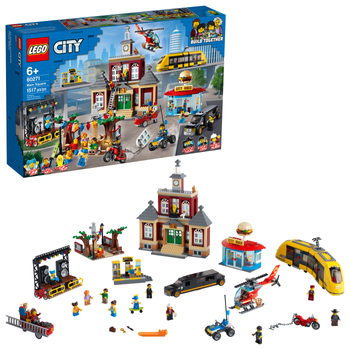 Конструктор LEGO City Міська площа 1517 деталей (60271) (5702016669039)
