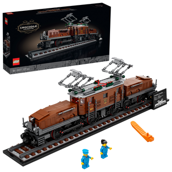 Zestaw konstrukcyjny LEGO Creator Expert Lokomotywa "Krokodyl" 1271 elementów (10277)