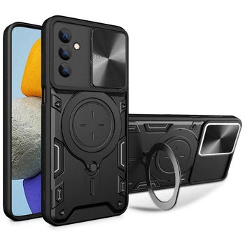 Ударопрочный чехол Bracket case with Magnetic для Samsung Galaxy A24 4G Black Без бренда