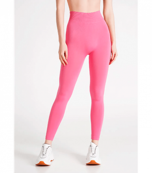 Спортивные бесшовные леггинсы - Giulia - LEGGINGS SHAPE - S/M - Bubblegum