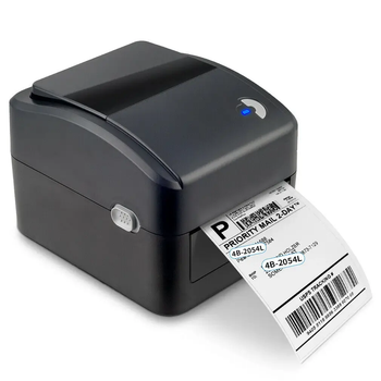 Термопринтер Xprinter XP-420B, принтер этикеток, наклеек, штрих-кодов (Печать ТТН для Новой почты, Bluetooth, USB, 108 мм, черный)