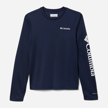 Підліткова футболка з довгими рукавами для хлопчика Columbia Fork Stream Long Sleeve Shirt 1989681464 141-149 см (M) Темно-синя (194894285350)