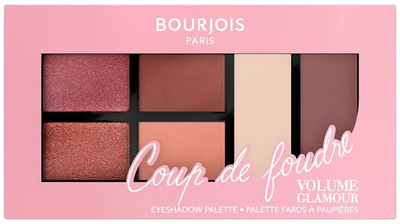 Zestaw kosmetyków dekoracyjnych Bourjois Pink Płynna szminka 3.5 ml + Lakier do paznokci 9 ml + Paleta cieni do powiek 8.4 g (3616305516626)