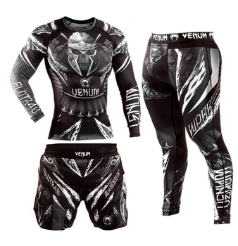 Комплект детский MMA "3в1" Venum GLDTR (Gladiator) 4.0 (Рашгард, Шорты и Легинсы) - Рост 140 - 150 см
