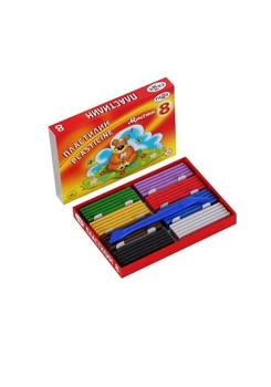 Пластилин 8цв 160г Home WW01281