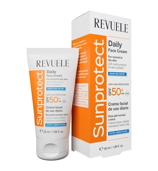 Солнцезащитный крем для лица увлажняющий Revuele Sunprotect Moisture Boost 50 мл (117257)