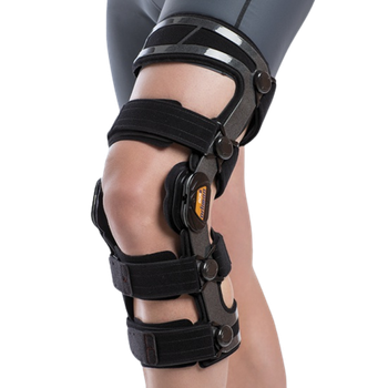 Ортез функциональный армированный коленного сустава с ограничением угла изгиба-разгибания OCR 200 Orliman Размер лево S/2 : 41-48 (15 см выше колена)