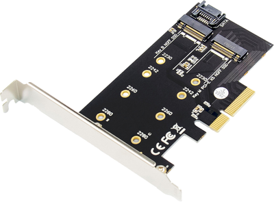 Karta sieciowa Digitus M.2 NGFF / NVMe SSD PCI Express 3.0 (x4) (DS-33170)