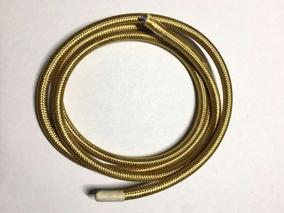 AMP кабель текстильний 2x0.75 right gold (LVS03464)