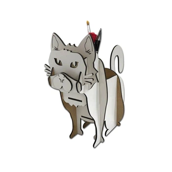 Органайзер для карандашей DecorWood в форме кота 23х10,5х19,5см