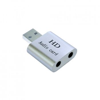 Звуковая плата Dynamode USB-SOUND7-ALU silver (198672)