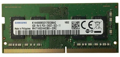 Модуль пам'яті Samsung SO-DIMM DDR4 2400 4GB (M471A5244CB0-CRCD0)