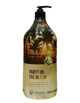 Рідке мило Bergreen з дозатором Party on the Beach 1000 мл (4820274560118)
