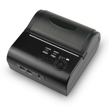 Портативный термопринтер для печати чеков Zjiang POS-8001 90 мм/с USB-Wifi Black