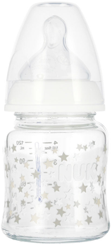 Скляна пляшечка для годування Nuk First Choice Біла 120 мл (4008600441489)
