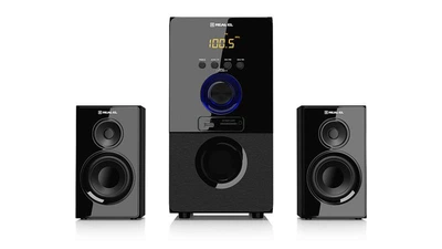 Акустична система REAL-EL M-555 2.1 з Bluetooth Чорна