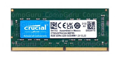 Оперативная память 8 ГБ Crucial - купить в Киеве: цена, отзывы