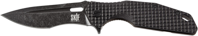 Складаний ніж з кліпсою Skif Defender II BSW black