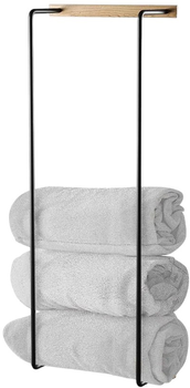 Uchwyt na ręczniki EKTA Living Towel Rack Oiled Oak EK-TR191