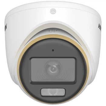 Turbo HD-TVI-відеокамера 2 Мп Hikvision DS-2CE70DF3T-LMFS (2.8 мм) з гібридною підсвіткою