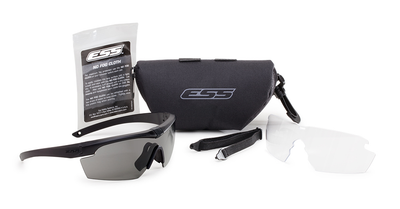 Окуляри захисні стрілецькі ESS Crosshair 2LS Kit Black (EE9014-04)
