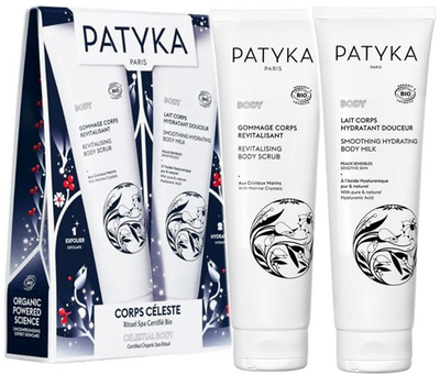 Zestaw kosmetyków do pielęgnacji Patyka Corps Celeste Scrub do ciała 150 ml + Mleczko do ciała 150 ml (3700591969058)