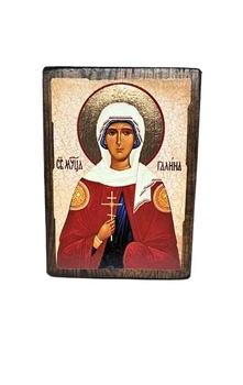 Икона Галина святая мученица на дереве 210*280 мм