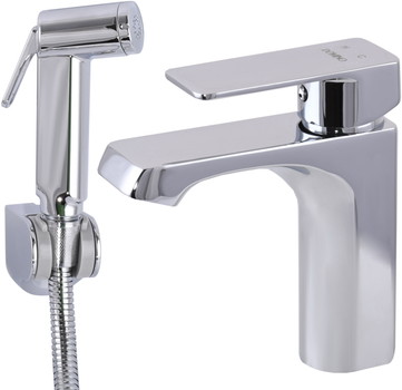 Смеситель для раковины DOMINO Dionis DDD-222 с душевым гарнитуром