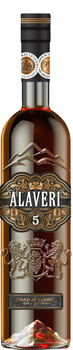 Коньяк Украины ALAVERI 5 лет выдержки 0.5 л 40% (4820256582565)