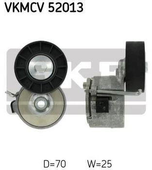 Ролик ремня приводного SKF VKMCV52013 Citroen Jumper; Fiat Ducato; Peugeot Boxer 504086948, 081838
