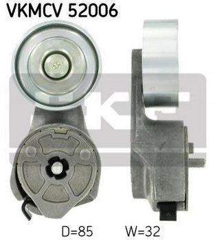 Ролик ременя приводного SKF VKMCV52006 4898548, 4891116, 504065874