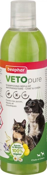 Шампунь Beaphar Bio Shampoo VETO pure від бліх для котів та собак 250 мл (15711) (3461922022001)