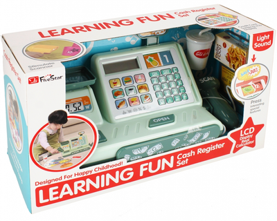 Kasa fiskalna Mega Creative Learning Fun z akcesoriami (5904335894837)