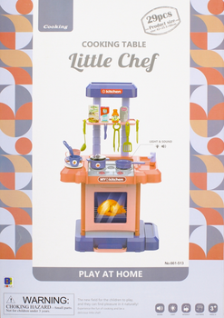 Кухонний набір Mega Creative Little Chef з аксесуарами 29 предметів (5904335853438)